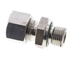 12L & M16x1.5 Stainless Steel Straight Cutting Fitting with Male Threads 315 bar FKM ISO 8434-1