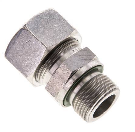 18L & M22x1.5 Stainless Steel Straight Cutting Fitting with Male Threads 315 bar FKM ISO 8434-1