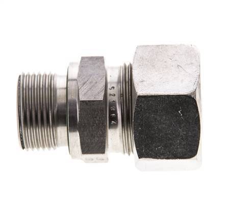 18L & M22x1.5 Stainless Steel Straight Cutting Fitting with Male Threads 315 bar FKM ISO 8434-1