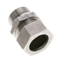 35L & M42x2 Stainless Steel Straight Cutting Fitting with Male Threads 160 bar FKM ISO 8434-1