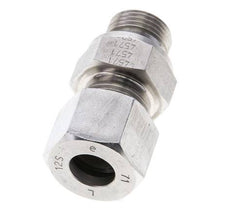 12S & M18x1.5 Stainless Steel Straight Cutting Fitting with Male Threads 630 bar FKM ISO 8434-1