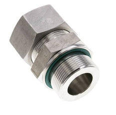 30S & M42x2 Stainless Steel Straight Cutting Fitting with Male Threads 400 bar FKM ISO 8434-1