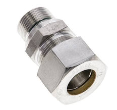 18L & M22x1.5 Stainless Steel Straight Compression Fitting with Male Threads 315 bar FKM ISO 8434-1