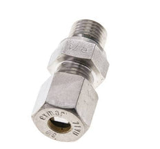 8S & M14x1.5 Stainless Steel Straight Compression Fitting with Male Threads 500 bar FKM ISO 8434-1