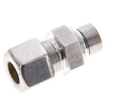 14S & M20x1.5 Stainless Steel Straight Compression Fitting with Male Threads 400 bar FKM ISO 8434-1