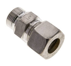 20S & M27x2 Stainless Steel Straight Compression Fitting with Male Threads 250 bar FKM ISO 8434-1
