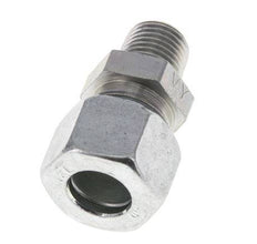 12L & R1/4'' Zink plated Steel Straight Cutting Fitting with Male Threads 315 bar ISO 8434-1