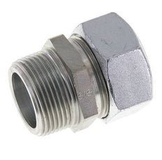 35L & R1-1/4'' Zink plated Steel Straight Cutting Fitting with Male Threads 160 bar ISO 8434-1