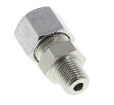 10S & R1/4'' Zink plated Steel Straight Cutting Fitting with Male Threads 630 bar ISO 8434-1