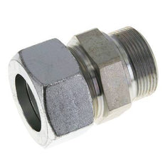 38S & R1-1/2'' Zink plated Steel Straight Cutting Fitting with Male Threads 315 bar ISO 8434-1