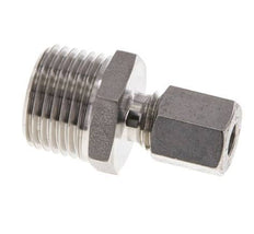 6L & R1/2'' Stainless Steel Straight Cutting Fitting with Male Threads 315 bar ISO 8434-1