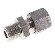 8L & R1/4'' Stainless Steel Straight Cutting Fitting with Male Threads 315 bar ISO 8434-1