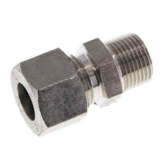 12L & R3/8'' Stainless Steel Straight Cutting Fitting with Male Threads 315 bar ISO 8434-1