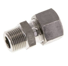 12L & R3/8'' Stainless Steel Straight Cutting Fitting with Male Threads 315 bar ISO 8434-1