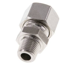 12L & R1/4'' Stainless Steel Straight Cutting Fitting with Male Threads 315 bar ISO 8434-1