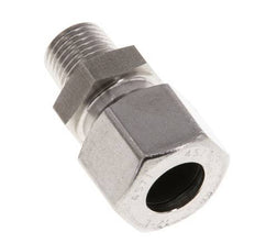 12L & R1/4'' Stainless Steel Straight Cutting Fitting with Male Threads 315 bar ISO 8434-1