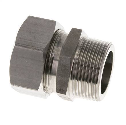 35L & R1-1/4'' Stainless Steel Straight Cutting Fitting with Male Threads 160 bar ISO 8434-1