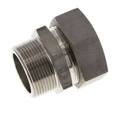 42L & R1-1/2'' Stainless Steel Straight Cutting Fitting with Male Threads 160 bar ISO 8434-1