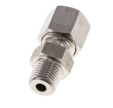 8L & R1/4'' Stainless Steel Straight Cutting Fitting with Male Threads 630 bar ISO 8434-1