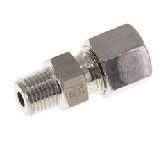 8L & R1/4'' Stainless Steel Straight Cutting Fitting with Male Threads 630 bar ISO 8434-1