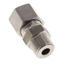 10L & R3/8'' Stainless Steel Straight Cutting Fitting with Male Threads 630 bar ISO 8434-1