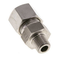 12L & R1/4'' Stainless Steel Straight Cutting Fitting with Male Threads 630 bar ISO 8434-1