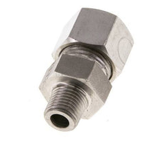 12L & R1/4'' Stainless Steel Straight Cutting Fitting with Male Threads 630 bar ISO 8434-1
