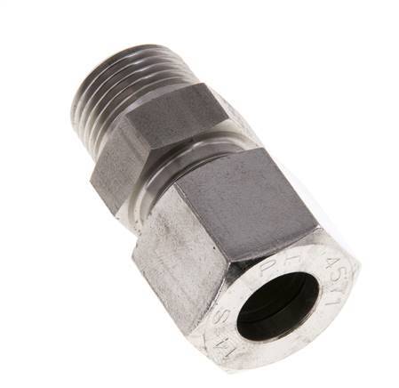 14S & R1/2'' Stainless Steel Straight Cutting Fitting with Male Threads 630 bar ISO 8434-1