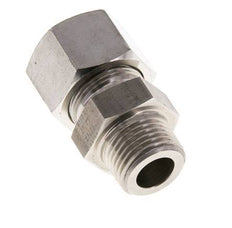 16L & R1/2'' Stainless Steel Straight Cutting Fitting with Male Threads 400 bar ISO 8434-1