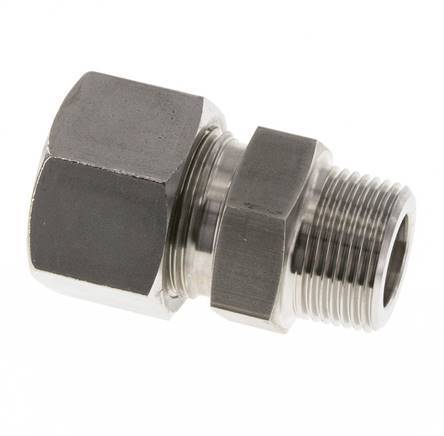 20L & R3/4'' Stainless Steel Straight Cutting Fitting with Male Threads 400 bar ISO 8434-1