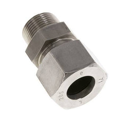 20L & R3/4'' Stainless Steel Straight Cutting Fitting with Male Threads 400 bar ISO 8434-1