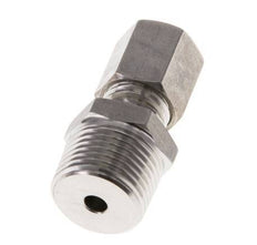 6L & R3/8'' Stainless Steel Straight Compression Fitting with Male Threads 315 bar ISO 8434-1