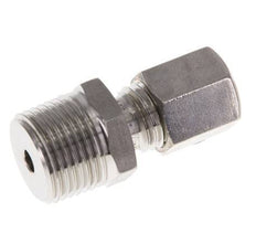 6L & R3/8'' Stainless Steel Straight Compression Fitting with Male Threads 315 bar ISO 8434-1