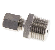 6L & R1/2'' Stainless Steel Straight Compression Fitting with Male Threads 315 bar ISO 8434-1