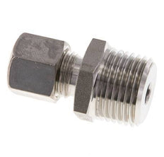 8L & R1/2'' Stainless Steel Straight Compression Fitting with Male Threads 315 bar ISO 8434-1