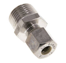 8L & R1/2'' Stainless Steel Straight Compression Fitting with Male Threads 315 bar ISO 8434-1