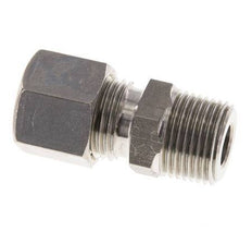 10L & R3/8'' Stainless Steel Straight Compression Fitting with Male Threads 315 bar ISO 8434-1