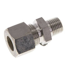 12L & R1/4'' Stainless Steel Straight Compression Fitting with Male Threads 315 bar ISO 8434-1