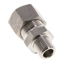 12L & R1/4'' Stainless Steel Straight Compression Fitting with Male Threads 315 bar ISO 8434-1