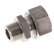 18L & R1/2'' Stainless Steel Straight Compression Fitting with Male Threads 315 bar ISO 8434-1