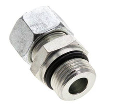 15L & UNF 7/8''-14 Zink plated Steel Straight Cutting Fitting with Male Threads 315 bar ISO 8434-1