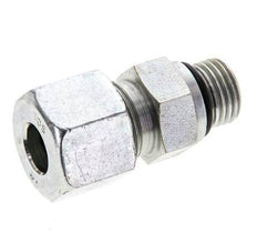 10S & UNF 9/16''-18 Zink plated Steel Straight Cutting Fitting with Male Threads 630 bar ISO 8434-1