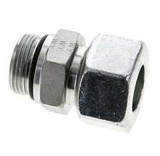 25S & UN 1-5/16''-12 Zink plated Steel Straight Cutting Fitting with Male Threads 400 bar ISO 8434-1