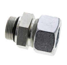 30S & UN 1-5/16''-12 Zink plated Steel Straight Cutting Fitting with Male Threads 400 bar ISO 8434-1