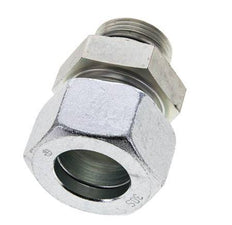 30S & UN 1-5/16''-12 Zink plated Steel Straight Cutting Fitting with Male Threads 400 bar ISO 8434-1