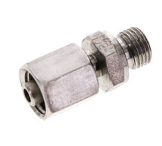 6L & M10x1 Stainless Steel Straight Swivel with Male Threads 315 bar FKM Adjustable ISO 8434-1