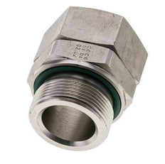 35L & M42x2 Stainless Steel Straight Swivel with Male Threads 160 bar FKM Adjustable ISO 8434-1