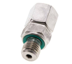 6S & M12x1.5 Stainless Steel Straight Swivel with Male Threads 630 bar FKM Adjustable ISO 8434-1