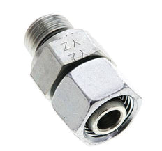 12L & M16x1.5 Zink plated Steel Straight Swivel with Male Threads 315 bar NBR O-ring Sealing Cone Adjustable ISO 8434-1