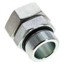 42L & M48x2 Zink plated Steel Straight Swivel with Male Threads 160 bar NBR O-ring Sealing Cone Adjustable ISO 8434-1